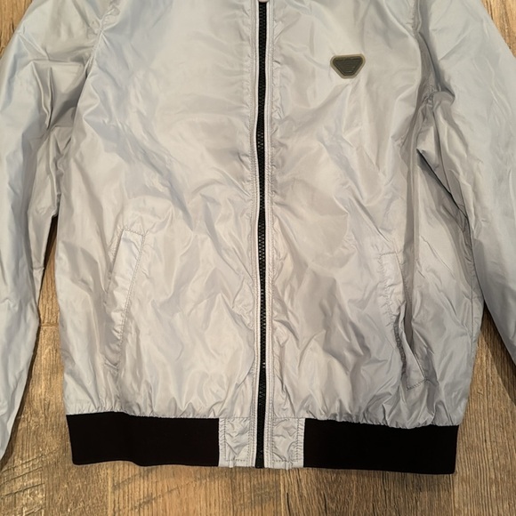 Giorgio Armani Junior Boy’s Grey Jacket Size 12 - Picture 2 of 6